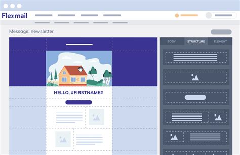 Flexmail Drag & drop builder (EN) - YouTube