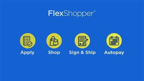 Flexshopper login. At FlexShopper, we are committed to finding creative and effective ways to free up your ability to shop. Here, once approved, you’re never limited to a single purchase. With just one quick application, get a spending limit up to $2,500, so you can shop for everything you need in one place, with one convenient auto-payment. 