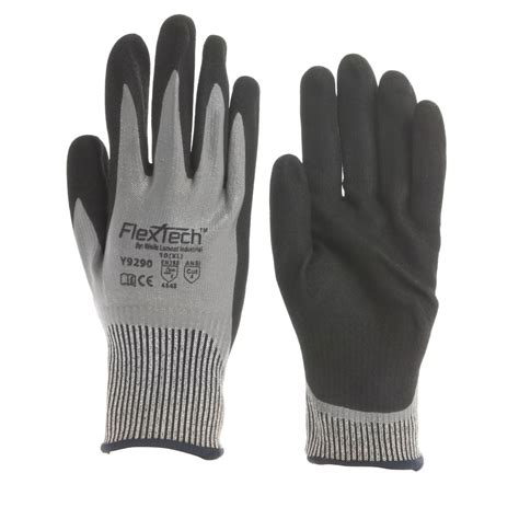 Flextech Size M Coated Gloves,Y9277M - Walmart.com