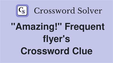 Flier That You Might Take Crossword Clue, Puzzle and Solver