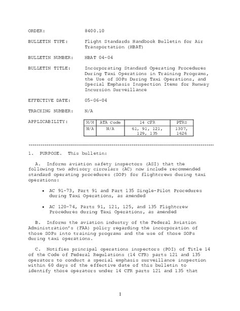 Flight Safety During Taxi Operations