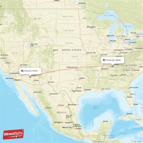 Flight Time from BNA to PHX - Travelmath