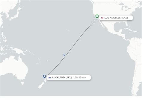 Flight Time from Los Angeles, CA to New Zealand - Travelmath