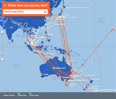 Flight Tracker - Jetstar Airways JQ187: Gold Coast to Christchurch ...