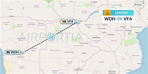 Flight Tracker - Lufthansa LH5434: Frankfurt to Windhoek