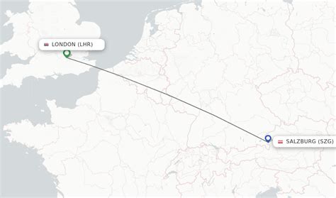 Flight Tracker - Thomson Airways BY4646: London to Salzburg