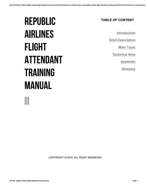 Flight attendant training manual for ato. - Homenaje al p. angel c. vega, o.s.a..