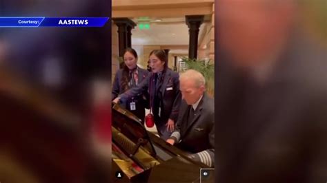 Flight attendants receive surprise Taylor Swift piano serenade from airline captain after Buenos Aires concert rescheduled