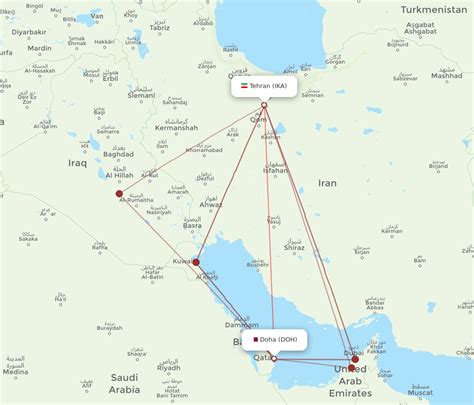 Flight deals from Doha to Tehran - eDreams