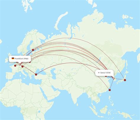 Flight from Seoul to Frankfurt from 931,900 - Lufthansa