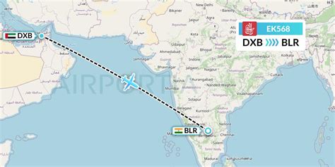 Track Emirates (EK) #568 flight from Dubai Int'l to Bengaluru Int'l Flight status, tracking, and historical data for Emirates 568 (EK568/UAE568) 16-Jan-2024 (DXB / OMDB-BLR / VOBL) including scheduled, estimated, and actual departure and arrival times.. 