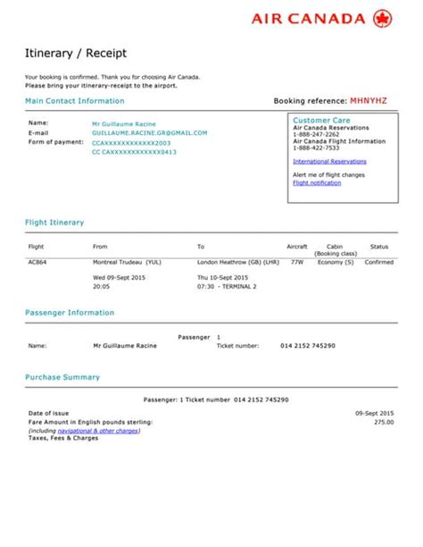 Flight ticket change20150910