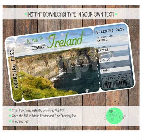 Flight ticket to ireland. Things To Know About Flight ticket to ireland. 