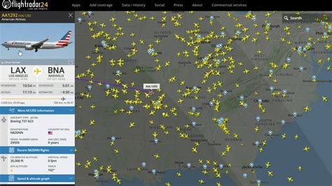 Flightradar24 live ticker.  Best coverage and cool features! Best Flight Tracker: Live...