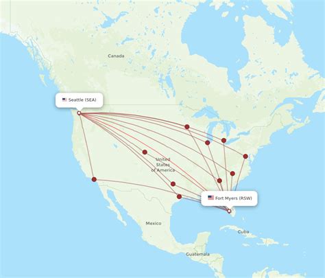 Flights From Fort Myers (RSW) to Seattle (SEA) Spirit Airlines