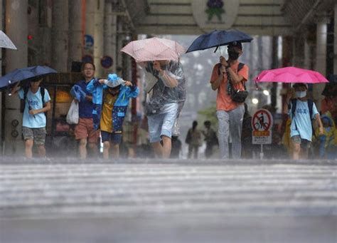 Flights and ferries halted in South Korea ahead of storm that’s dumped rain on Japan for a week