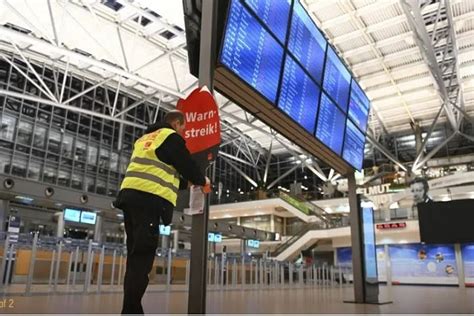 Flights at several German airports disrupted by 1-day strike