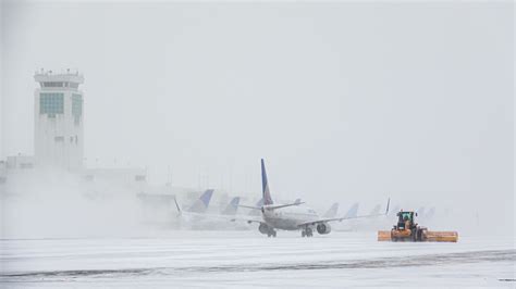 Flights delayed at Denver International Airport after severe weather warning