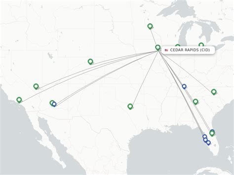 Flights from Cedar Rapids to Roanoke: CID to ROA Flights