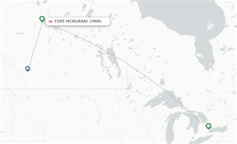 Flights from Fort McMurray (YMM) to Vancouver Intl.