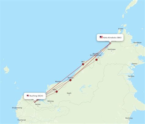 Flights from Kuching to Kota Kinabalu: KCH to BKI Flights + Flight …