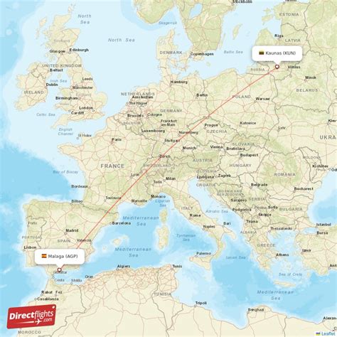 Flights from Málaga to Kaunas: AGP to KUN Flights + Flight …