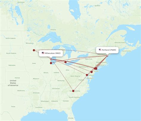 Flights from Portland, ME to Milwaukee, WI from $108