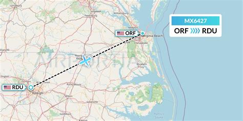 Flights from Raleigh / Durham to Norfolk: RDU to ORF Flights