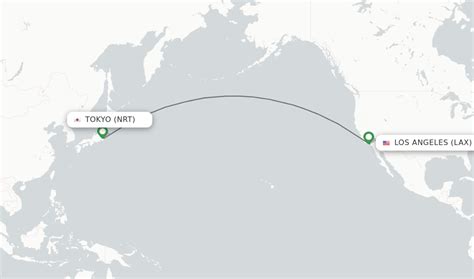 Flights from Tokyo to Los Angeles International Airport