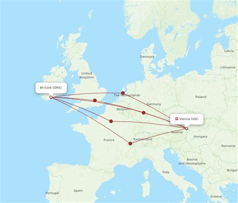 Flights from Vienna to Cork: VIE to ORK Flights + Flight Schedule