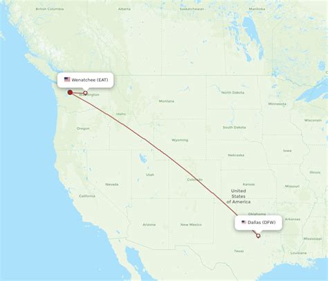 Flights from Wenatchee to Dallas: EAT to DAL Flights + Flight …