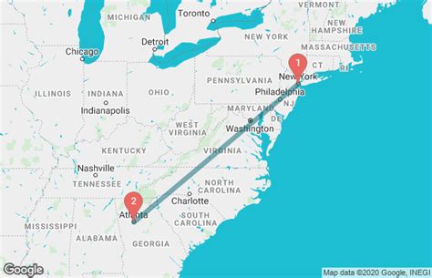 Flights from atlanta to new york city. This route is operated by 5 airline (s), and the flight time is 2 hours and 32 minutes. The distance is 765 miles. ATL Hartsfield–Jackson Atlanta International Airport. Atlanta , GA , USA. LGA La Guardia. New York , NY … 