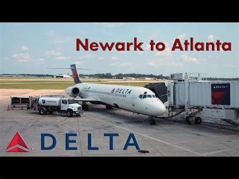 The flight time from Newark to Atlanta is 2 hours, 17 minutes. The time spent in the air is 1 hour, 48 minutes. These numbers are averages. In reality, it varies by airline with Delta being the fastest taking 2 hours, 15 minutes, and United the slowest taking 2 …. 