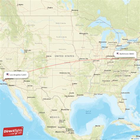 Take a look at some of the one-way flights we've detected from Baltimore to California. Users can also find round-trip Baltimore to California flights by using the search form above. Tue 6/11 3:19 pm BWI - SAN. 1 stop 8h 10m Spirit Airlines. Deal found 5/6 $41.. 