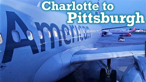  Check out this upcoming flight: Pittsburgh, PA to Charlotte, NC. departing on 6/4. one-way starting at*. $139. Book now. * Restrictions and exclusions apply. Seats and dates are limited. . 
