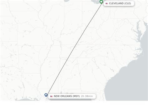 $133 Cheap United flights Cleveland (CLE) to New Orleans (MSY) Prices were available within the past 7 days and start at $133 for one-way flights and $261 for round trip, for the period specified. Prices and availability are subject to change..