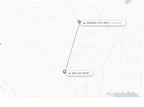 If you book a flight to Kansas City from Dallas/Fort Worth, you will be flying to Kansas City, which is the city’s only airport. Kansas City (MCI) is located 17.4 mi from the center of Kansas City. There are 15 flights from Dallas/Fort Worth to Kansas City per day from 5 different airlines.. 