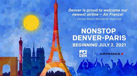 Air France, Lufthansa, and United Airlines offer inflight Wi-Fi service on the Denver to Paris flight route. Which aircraft models fly most regularly from Denver to Paris? The Boeing 787-9 Dreamliner is the aircraft model that flies most regularly on the Denver to Paris flight route. Which airline alliances offer flights from Denver to Paris?.