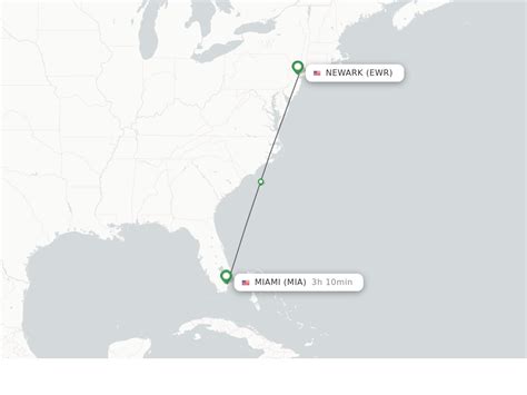 Flights from ewr to miami florida. All flight schedules from Miami International , Florida , USA to Newark Liberty International , New Jersey , USA . This route is operated by 3 airline (s), and the flight time is 3 hours and 32 minutes. The distance is 1093 miles. 