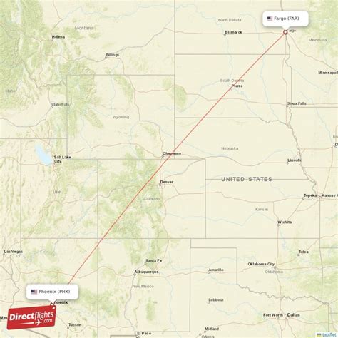  The fastest direct flight from Fargo to Phoenix takes 3 hours and 36 minutes. The flight distance between Fargo and Phoenix is 1,224 miles (or 1,970 km). Start planning your trip . 
