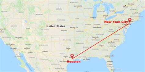To reach New York City, NYC from Houston, HOU you can choose from the top airlines, US Airways, American Airlines and JetBlue Airways for a comfortable and convenient journey. The average time taken by a flight to cover the distance of 1425 miles between the two cities is about 4 hours. on the GO!.