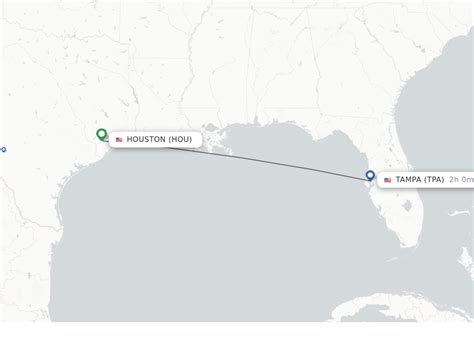 Flights from houston to tampa. Distance from Houston to Tampa (Houston William P. Hobby Airport – Tampa International Airport) is 781 miles / 1257 kilometers / 679 nautical miles. See also a map, estimated flight duration, carbon dioxide emissions and the time difference between Houston and Tampa. 