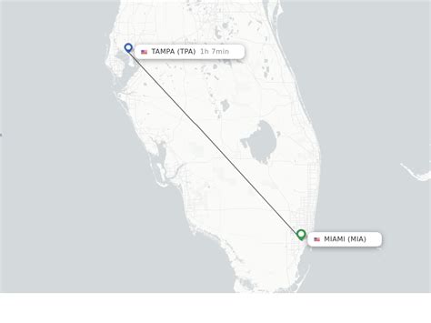 Flights from miami to tampa. Book your trip to arrive at Miami International, or Miami, FL - Bayside Marketplace. The distance between Tampa and Miami is 329 km. The most popular airlines for this route are Spirit Airlines, Frontier Airlines, United Airlines, JetBlue Airways, and Silver Airways. Tampa and Miami have 270 direct flights per week. 