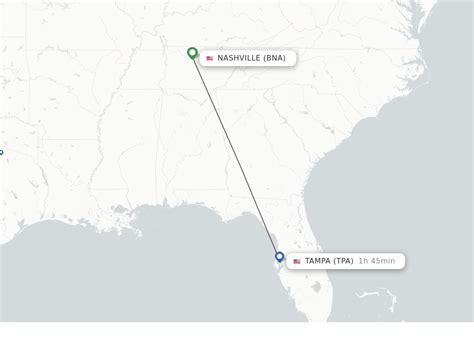 Nashville. Tampa. Southwest Airlines. Compare Nas