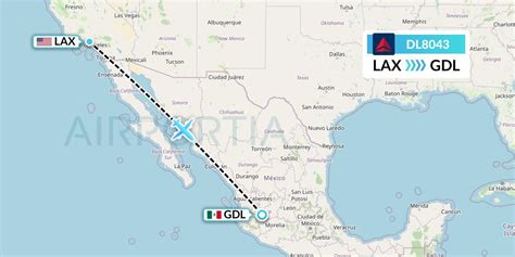 all Aeroméxico flights from Los Angeles (LAX) to Guadalajara (GDL). On-Time Performance and Delay Statistics - Flightera.net.
