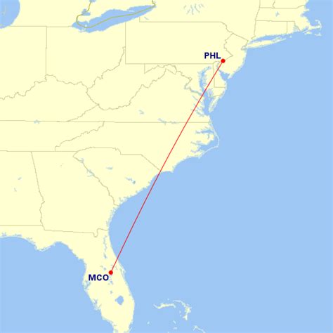 Wed, 12 Jun MCO - PHL with Frontier Airlines. Direct. from £32. Orlando. £33 per passenger.Departing Wed, 29 May, returning Wed, 5 Jun.Return flight with Frontier Airlines.Outbound direct flight with Frontier Airlines departs from Philadelphia International on Wed, 29 May, arriving in Orlando International.Inbound direct flight with Frontier ....