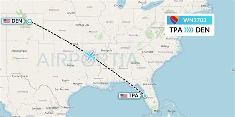 The calculation of flight time is based on the straight line distance from Tampa, FL to Denver, CO ("as the crow flies"), which is about 1,523 miles or 2 451 kilometers. Your trip begins in Tampa, Florida. It ends in Denver, Colorado. Your flight direction from Tampa, FL to Denver, CO is Northwest (-52 degrees from North). The flight time .... 