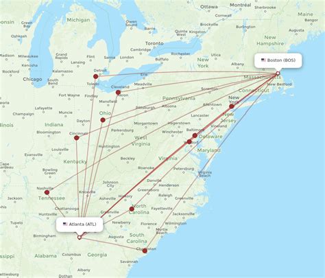 Atlanta to Boston Flights. Flights from ATL to BOS are operated 73 times a week, with an average of 10 flights per day. Departure times vary between 05:25 - 22: ....