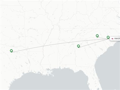The best round-trip flight price to Fayetteville from United States in the last 72 hours is $232 (New York John F Kennedy Intl to Fayetteville). The fastest flight to Fayetteville from United States takes 3h 48m (Newark to Fayetteville). There are 2 airlines operating flights to Fayetteville, including American Airlines and Delta.. 