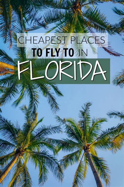 Cheap round-trip flights to Florida. Prices were available within t